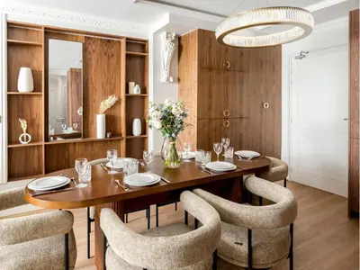 Coin salon dans l'établissement Merveil - Luxury Suite - Marais - Lenoir III