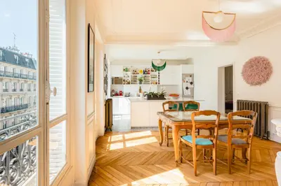 Plan de l'établissement Luxury 1 BR apartment 700ft2 Montorgueil/LesHalles