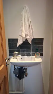 Salle de bains dans l'établissement Apartment 10 mn from Champs-Élysées PARIS