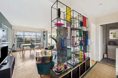 Cuisine ou kitchenette dans l'établissement Appartement Akena - Welkeys