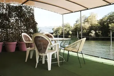 Vue sur la rivière ou le fleuve situé(e) à proximité de la maison de vacances