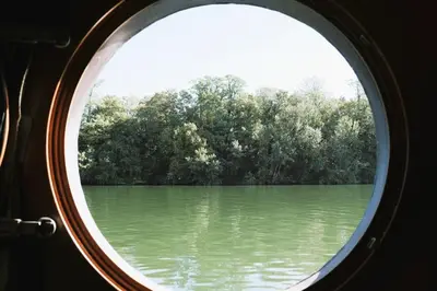 Vue sur la rivière ou le fleuve situé(e) à proximité de la maison de vacances