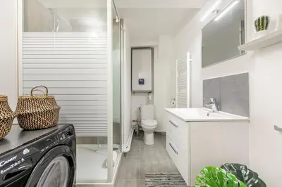Salle de bains dans l'établissement Sweett- Aboukir I