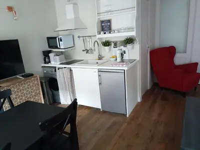 Cuisine ou kitchenette dans l'établissement Ancien Atelier Parisien Grand 2 pièces