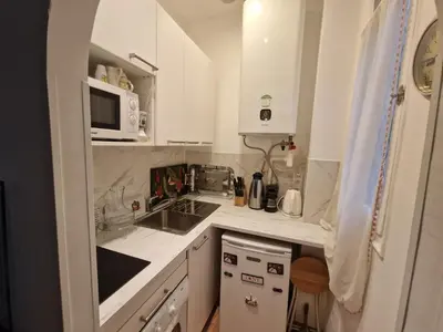 Cuisine ou kitchenette dans l'établissement Appartement 2 pièces à Auteuil