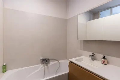 Salle de bains dans l'établissement Appartement Palido - Welkeys