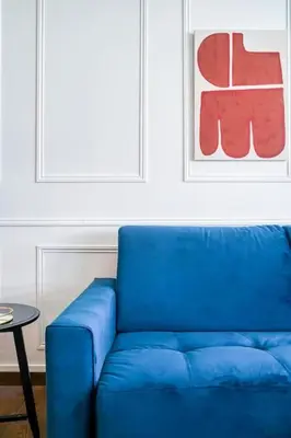 Coin salon dans l'établissement Apartment 4Pers - Montparnasse/St Germain
