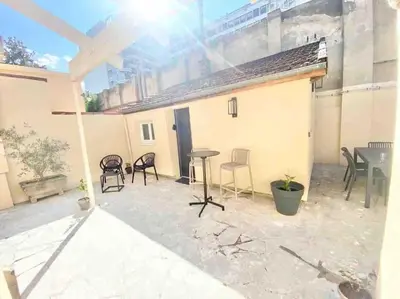 Balcon ou terrasse dans l'établissement Appartement Esprit Industriel