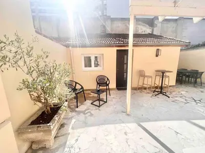 Balcon ou terrasse dans l'établissement Appartement Esprit Industriel