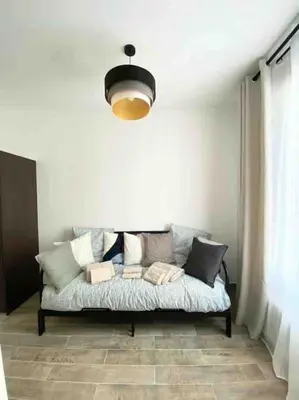 Un ou plusieurs lits dans un hébergement de l'établissement Appartement Esprit Industriel
