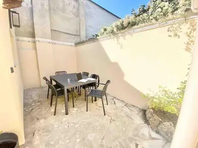 Balcon ou terrasse dans l'établissement Appartement Chic au calme