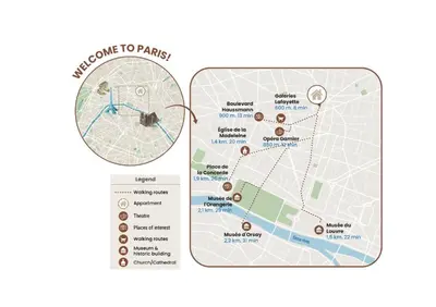 Certificat, récompense, panneau ou autre document affiché dans l'établissement L'Orée de Garnier I 1BR I 10 min from Opéra
