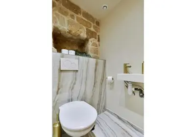 Salle de bains dans l'établissement Apartment Le Marais place des Vosges by Studio prestige