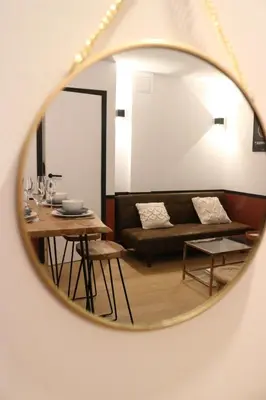 Coin salon dans l'établissement Neuf & Cosy - 2 chambres - 11e