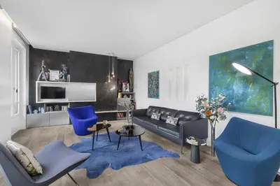 Coin salon dans l'établissement Cinque Stelle