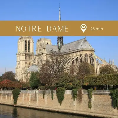 Lieu d'intérêt à proximité de l'appartement