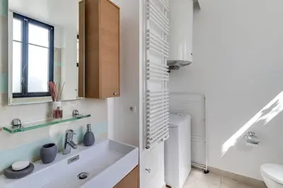 Salle de bains dans l'établissement Appartement Garros - Welkeys