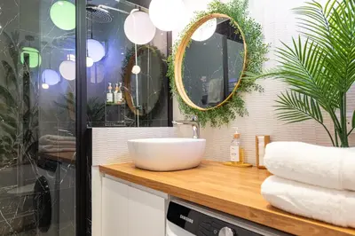 Salle de bains dans l'établissement Studio Garnier