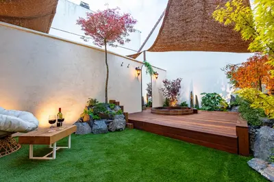 Jardin de l'établissement Studio Le Nôtre