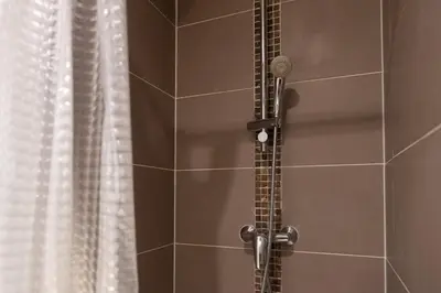 Salle de bains dans l'établissement Lovely studio in Paris