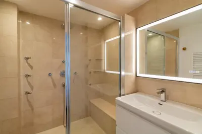 Salle de bains dans l'établissement Appartement Boieldieu - Welkeys