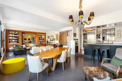 Coin salon dans l'établissement GuestReady - Bright getaway near Bois de Boulogne