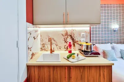 Cuisine ou kitchenette dans l'établissement WS Louvre - Tuileries