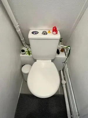 Salle de bains dans l'établissement Apartamento Torre Eiffel- Trocadéro