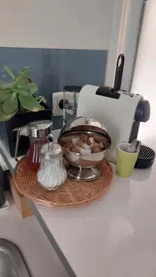 Cuisine ou kitchenette dans l'établissement Puces de Vanves