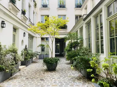 Jardin de l'établissement 1 Bed Apartment Sleeps 4 Mezzanine -WiFi -Tv