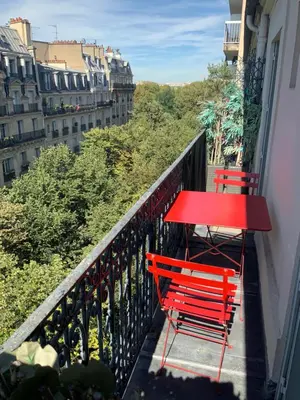 Balcon ou terrasse dans l'établissement Montmartre