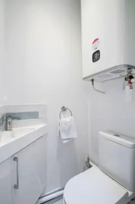 Salle de bains dans l'établissement 1 Bedroom#Haussmann#Amazing view#EffeilTower#AC