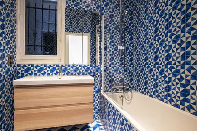 Salle de bains dans l'établissement Tiny House St Germain