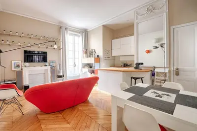 Cuisine ou kitchenette dans l'établissement Studio Loft des Combes - Welkeys
