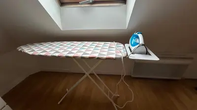Plan de l'établissement Studio Porte Maillot Immeuble Haussmannien