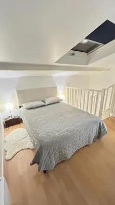Un ou plusieurs lits dans un hébergement de l'établissement Duplex Paris 12èmè Près De Nation