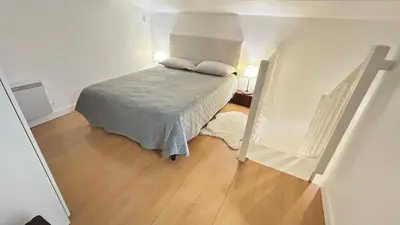 Un ou plusieurs lits dans un hébergement de l'établissement Duplex Paris 12èmè Près De Nation
