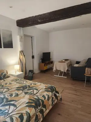 Un ou plusieurs lits dans un hébergement de l'établissement apartamento en el 10