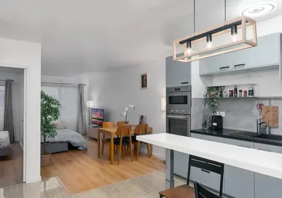 Cuisine ou kitchenette dans l'établissement Splendide à Oberkampf - Paris 11ème arrondissement