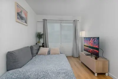 Un ou plusieurs lits dans un hébergement de l'établissement Splendide à Oberkampf - Paris 11ème arrondissement