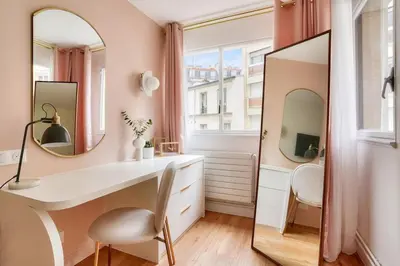 Plan de l'établissement La vie en Rose - 2 chambres doubles