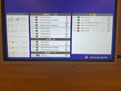 Télévision ou salle de divertissement dans l'établissement Joli appartement 49 m² proche centre Paris,