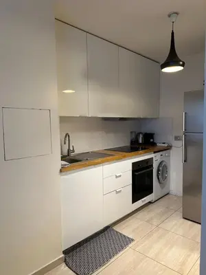 Cuisine ou kitchenette dans l'établissement Joli appartement 49 m² proche centre Paris,