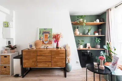 Cuisine ou kitchenette dans l'établissement Appartement Feydeau - Welkeys