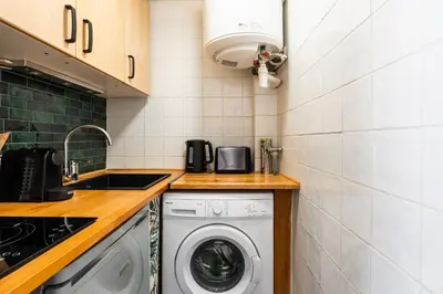 Cuisine ou kitchenette dans l'établissement Appartement Feydeau - Welkeys