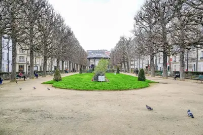 Jardin de l'établissement 4D#Appart 4Pers # 1 Chambre # Commerce # Paris 15#AC