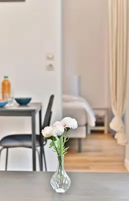 Un ou plusieurs lits dans un hébergement de l'établissement Appartement proche Mairie 10ème arrondissement