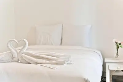 Un ou plusieurs lits dans un hébergement de l'établissement Appartement proche Mairie 10ème arrondissement