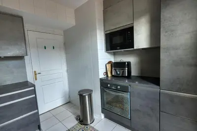 Cuisine ou kitchenette dans l'établissement Private Room in Coliving - Paris 10min - by Cosynousvoici