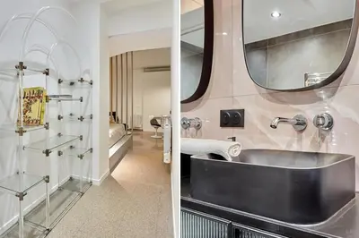 Salle de bains dans l'établissement Apartment Père Lachaise by Studio prestige